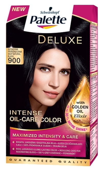 Palette Deluxe hajfest�k 900 M�ly Term�szetes Fekete